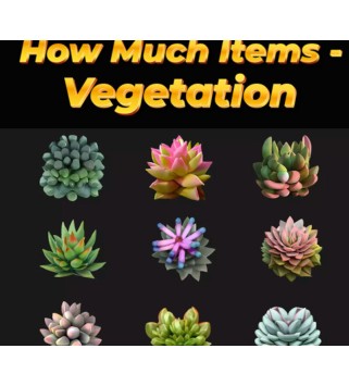 How Much Items - Vegetation Steam Key GLOBAL